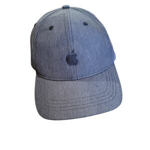 Apple Logo Embroidered Gray Baseball Cap Promo hat